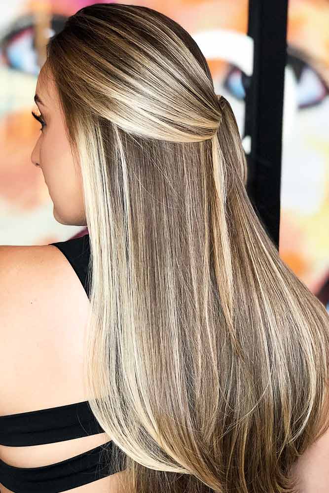 blonde highlights