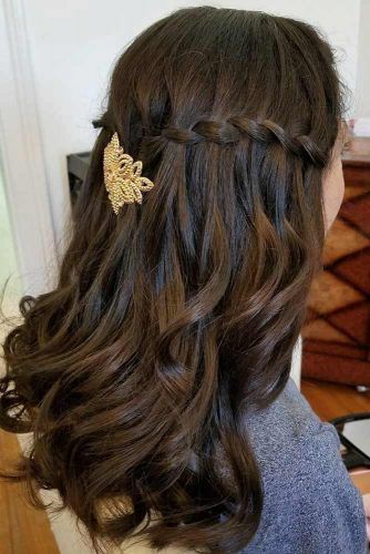Learn How to Do a Waterfall Braid | LoveHairStyles.com