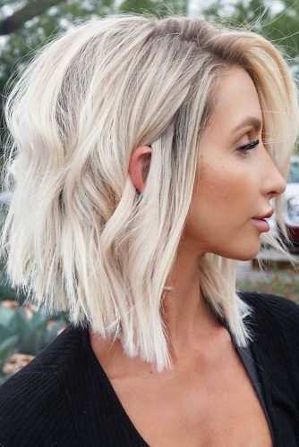 45 Untraditional Lob Haircut Ideas To Give A Try Lovehairstyles Com