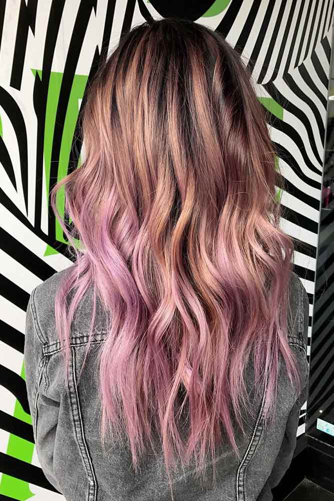 22 Exotic Shades Of Purple Ombre Hair LoveHairStyles.com