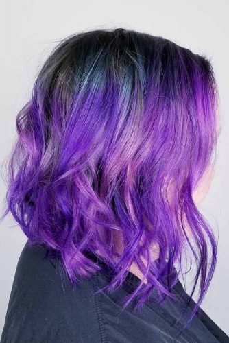 24 Exotic Shades Of Purple Ombre Hair | LoveHairStyles.com