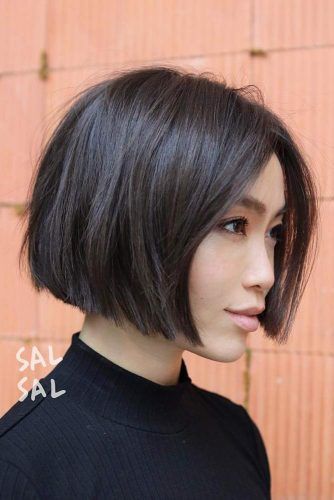 Middle Bob Haircut