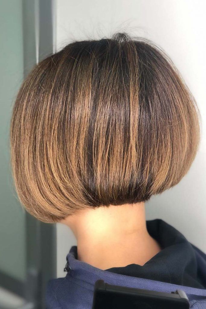 Neatly Rounded Bob #shortbob #bob