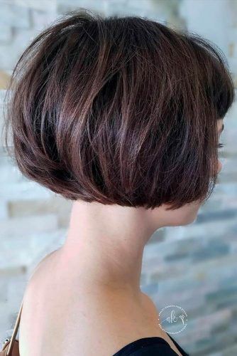 Short Rounded Bob Hairstyles