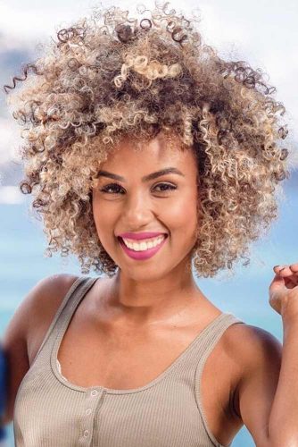 45 Fancy Ideas To Style Short Curly Hair Lovehairstyles Com