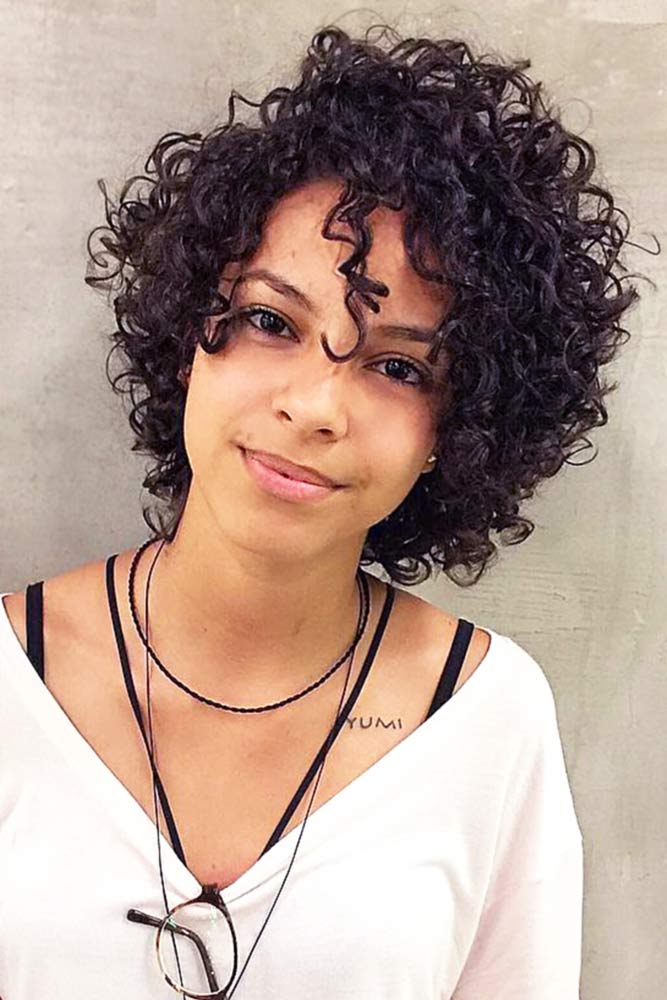 45 Fancy Ideas To Style Short Curly Hair Lovehairstyles Com