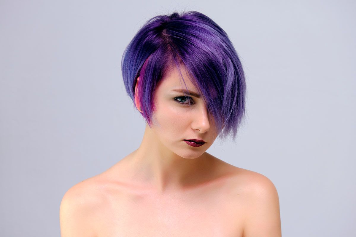 Inspiring Shades of Purple Ombre Hair