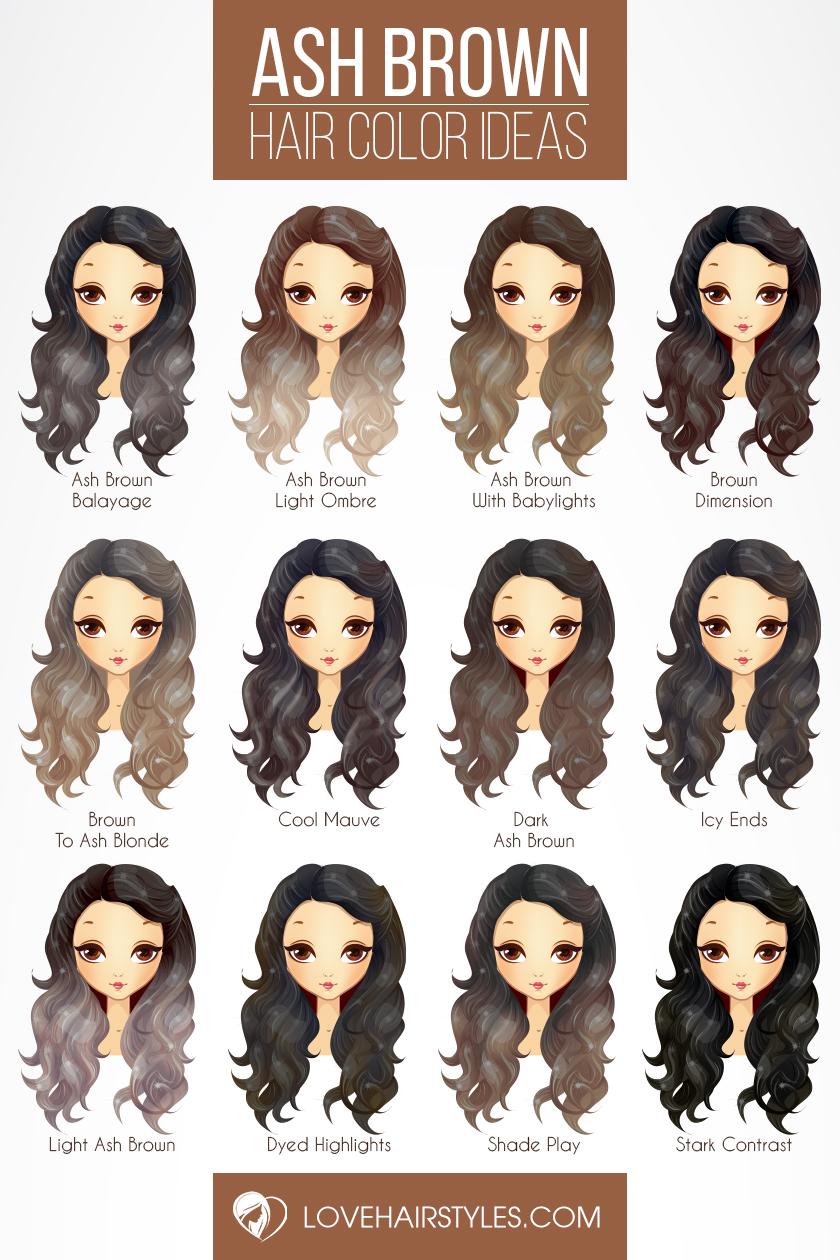 65 Sassy Looks With Ash Brown Hair Lovehairstyles Com