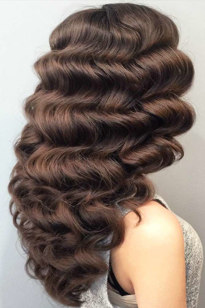 Hollywood Curls #curlyhair #curlyhairstyles