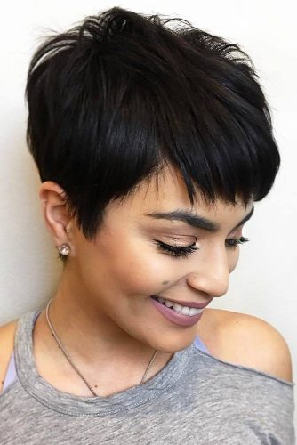 Styles For Short Hair With Bangs