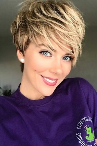 27 Styles For Short Hair With Bangs Lovehairstyles Com