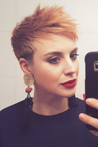 Tapered Pixie Haircut