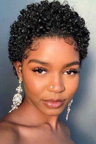 Natural Hairstyles For Short Tapered Hair