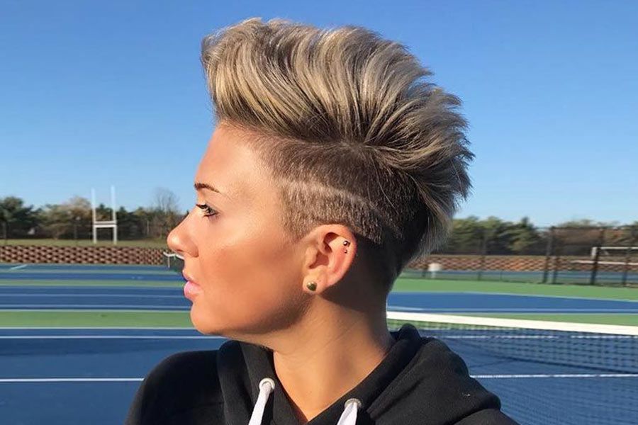 Interesting ideas for mohawk hairstyles. 