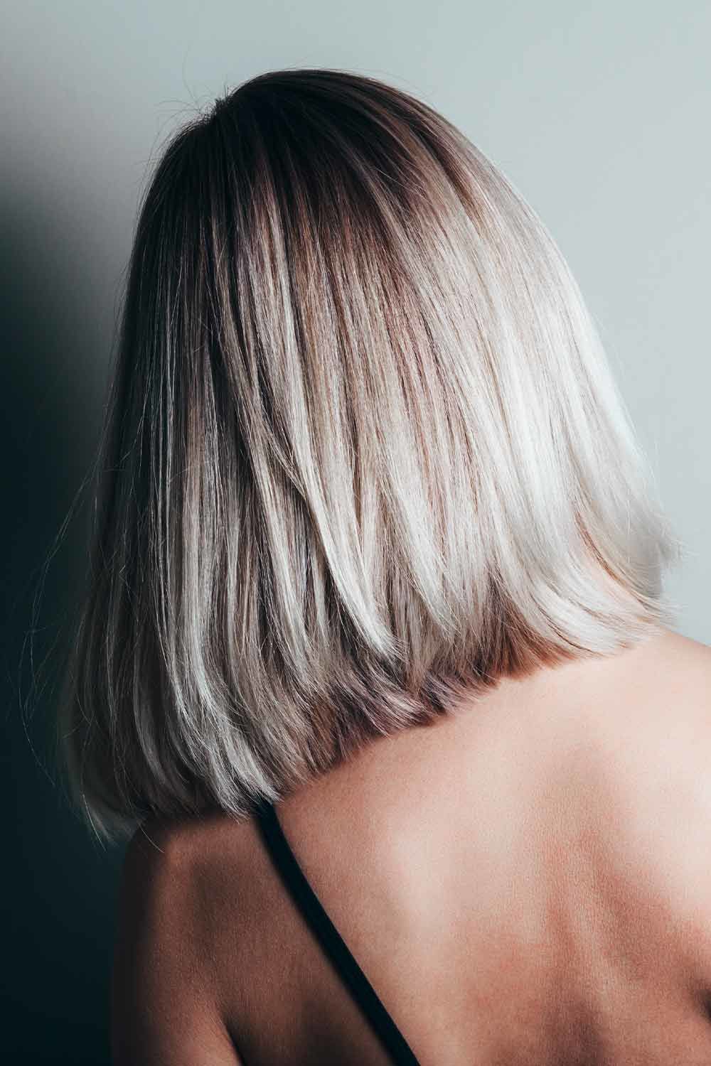 Ash Blonde Ombre Hair