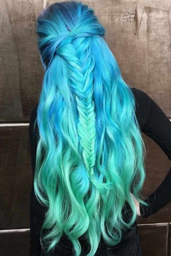 27 Bold And Trendy Mermaid Hair Ideas | LoveHarStyles.com