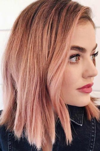 Rose Gold Hair Balayage picture2