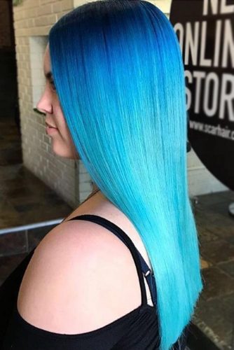 41 Ethereal Looks With Blue Hair Lovehairstyles Com