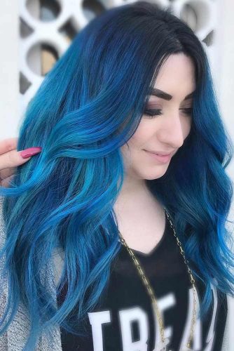 41 Ethereal Looks With Blue Hair | LoveHairStyles.com