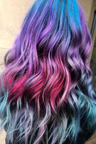 26 Mystic Galaxy Hair Ideas To Rock