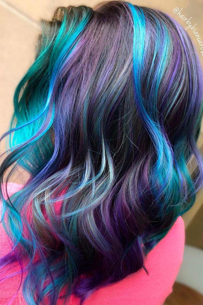 26 Mystic Galaxy Hair Ideas To Rock