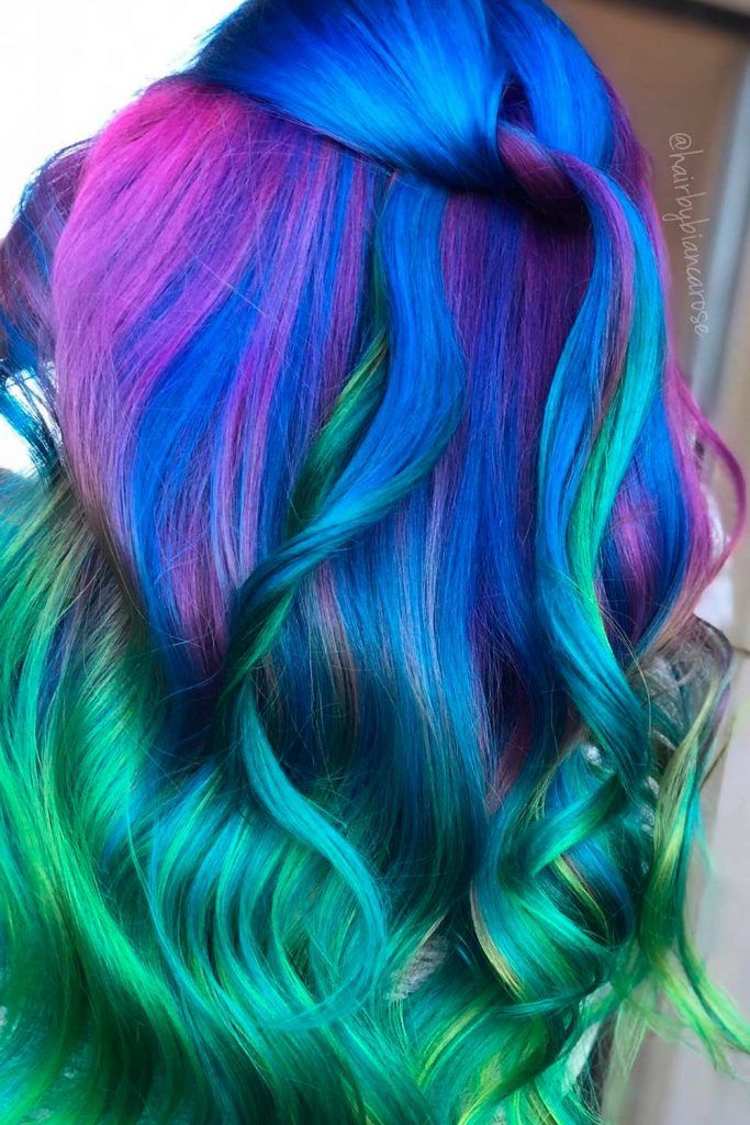 26 Mystic Galaxy Hair Ideas To Rock