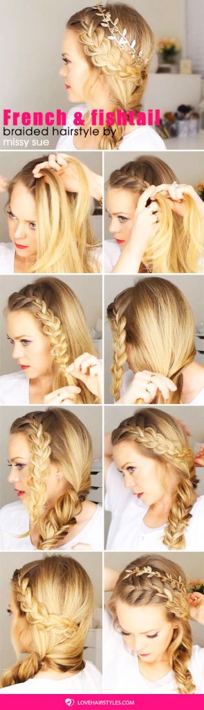 How To French Braid Simple Tutorials Lovehairstyles Com