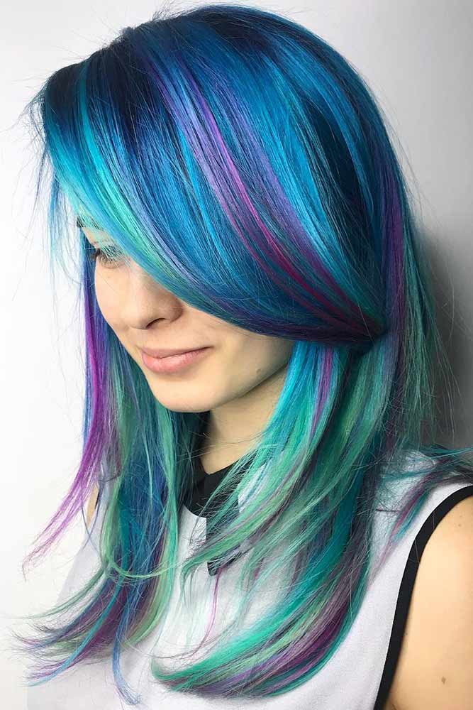 27 Bold And Trendy Mermaid Hair Ideas | LoveHarStyles.com