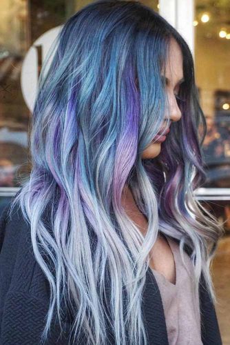 Mermaid Hair with Purple and Pink Tints picture1