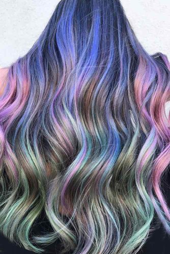 Mermaid Hair with Purple and Pink Tints picture3