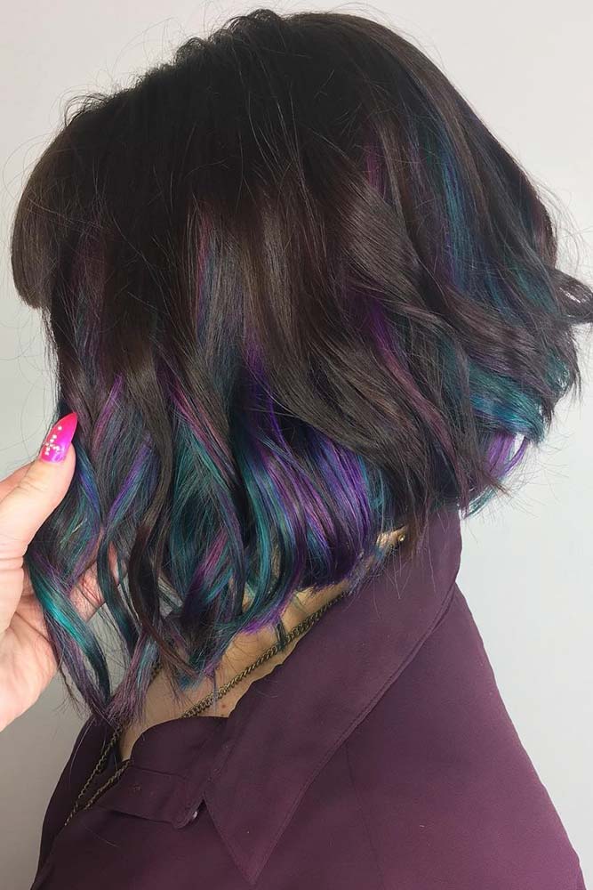 23 Incredible Looks With Oil Slick Hair | LoveHairStyles.com