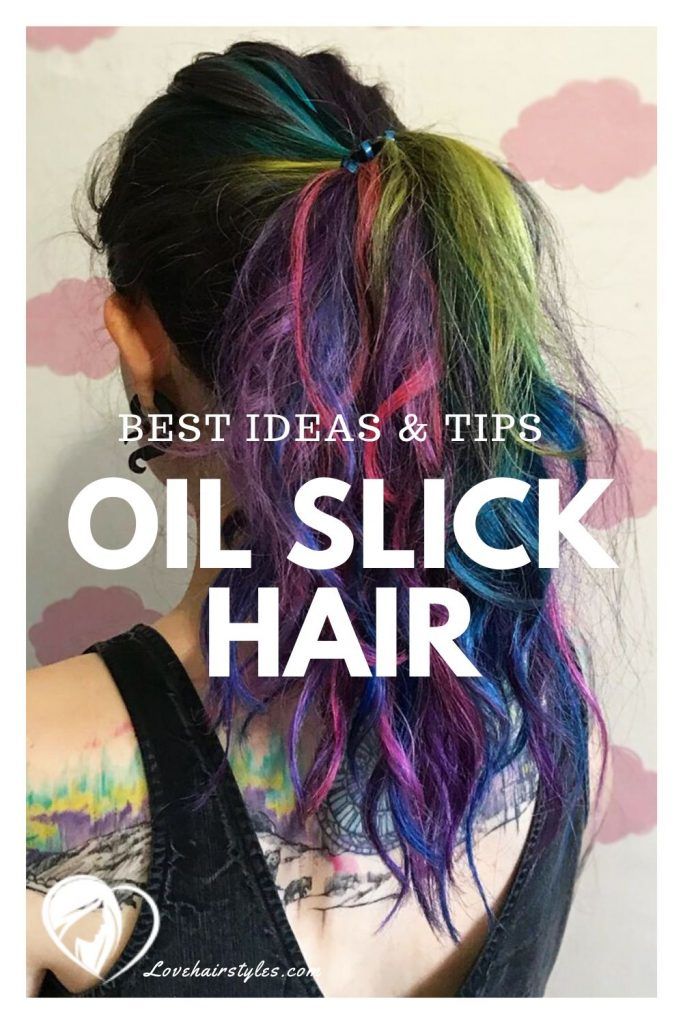 How To Choose Oil Slick Hair Dyes #oilslickhair