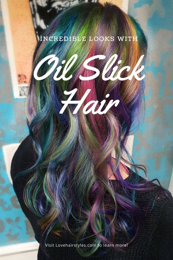 How To Maintain Oil Slick Hair Color #oilslickhair