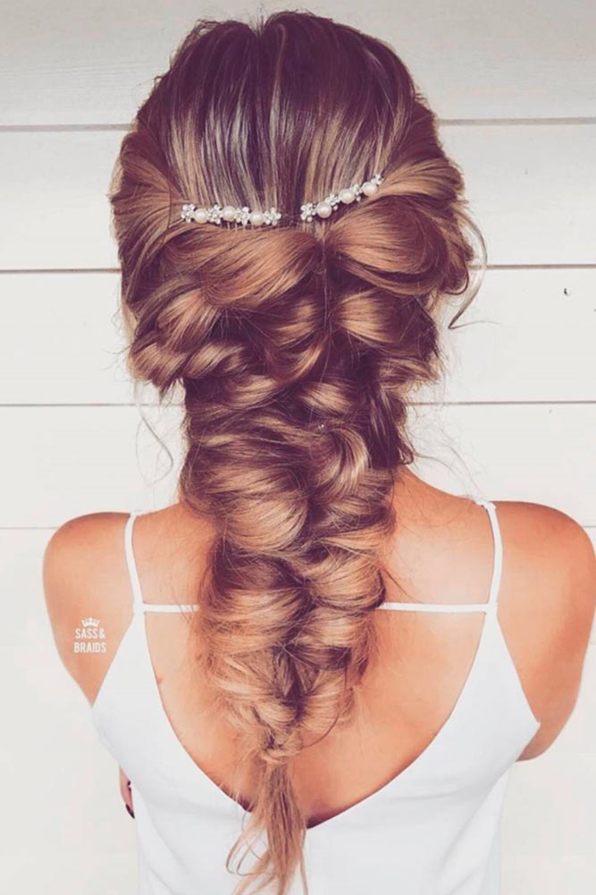 Let Your Hair Down Topsy Tail #promhairstyles #promhair