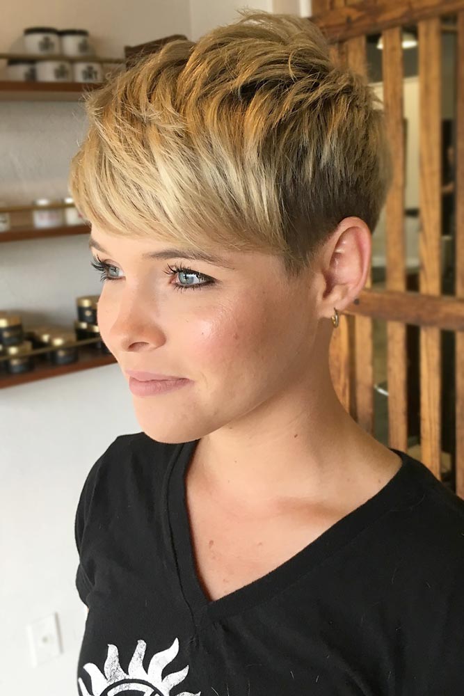Pixie Chubby Face Short Hair Styles : 25 Pretty Short Hairstyles For ...
