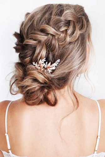 Gorgeous Wedding Hairstyles With Dutch & Three Strand Braids Double #braids #updo #bun