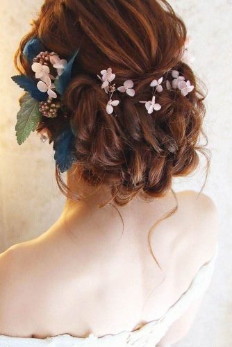 Braided Wedding Hair With Flower Crowns And Crystal Headpieces picture 1