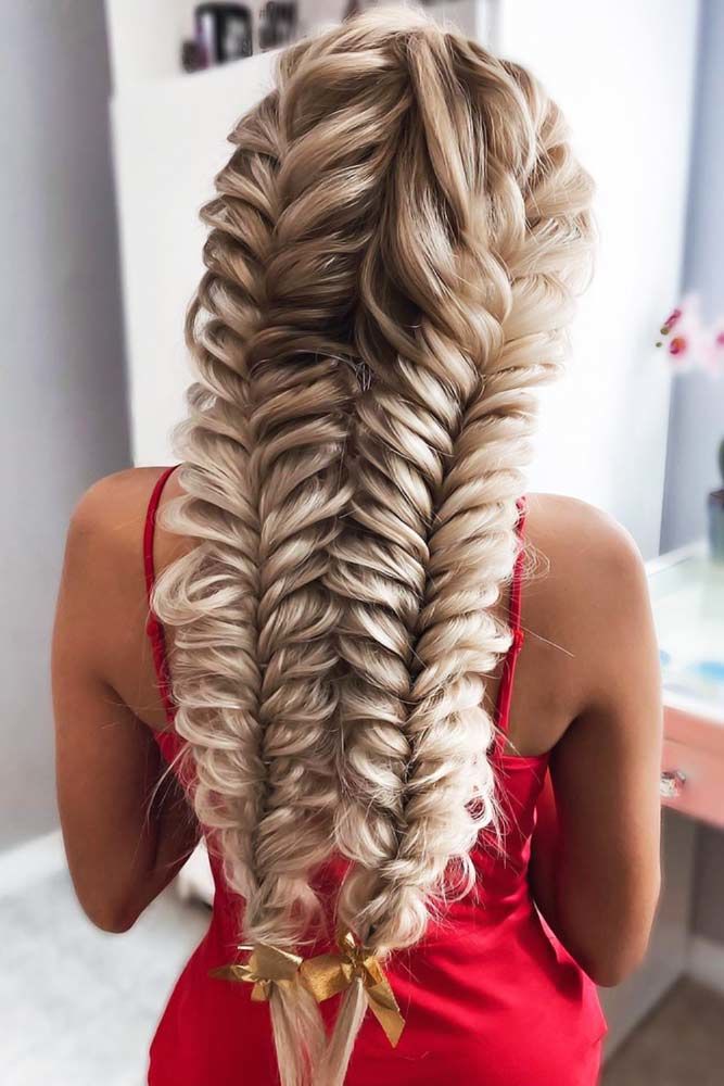 French Fishtail Braid Styles Double #braids #frenchbraid