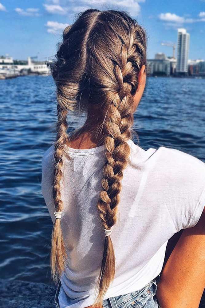 Hairstyles With Double Braids