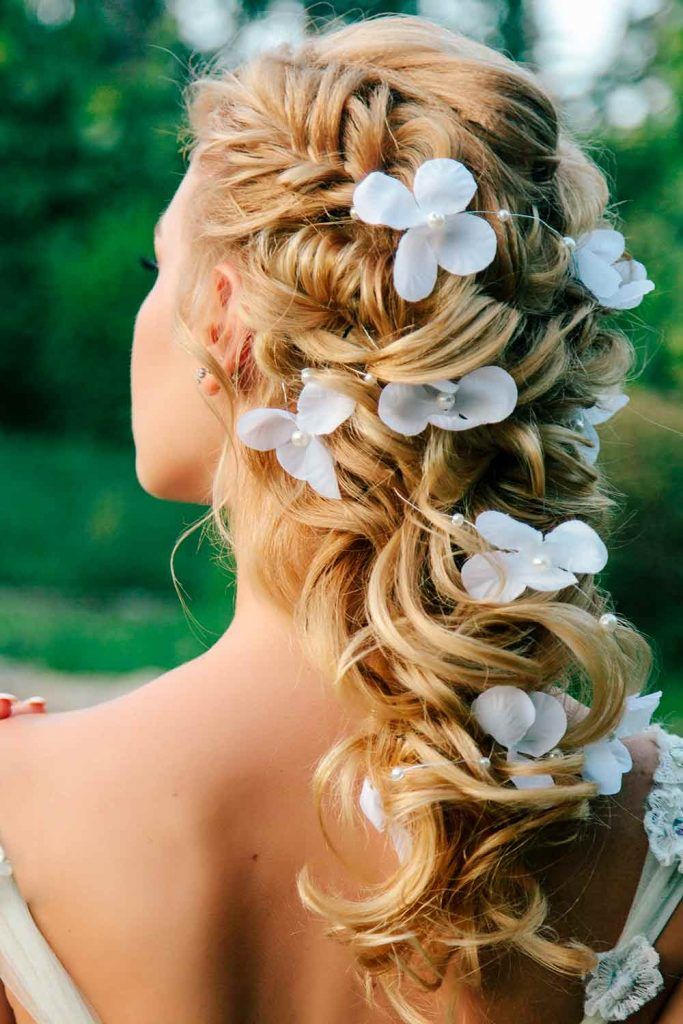 29 HalfUp HalfDown Wedding Hairstyles to Save ASAP