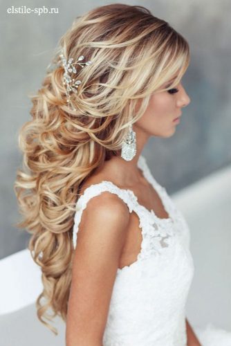 33 Half Up Half Down Wedding Hairstyles Ideas