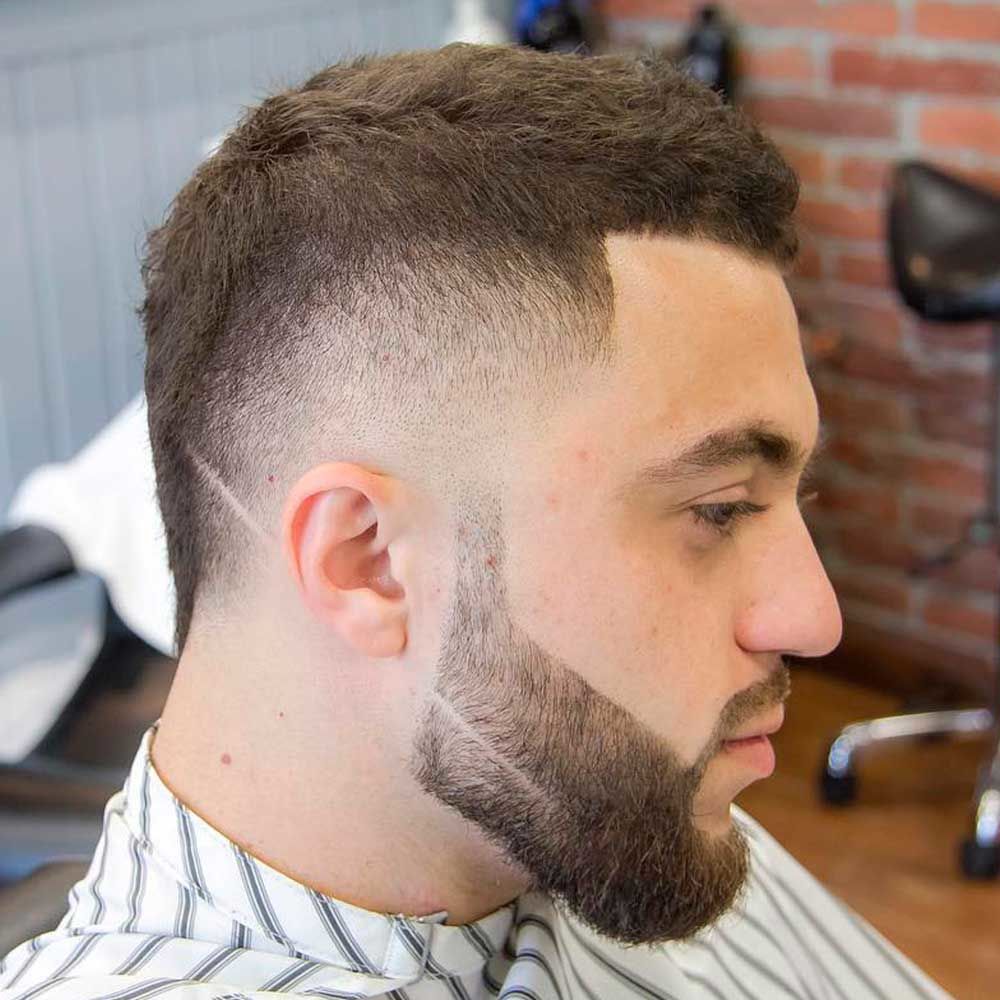 Image of Super short shag high and tight fade