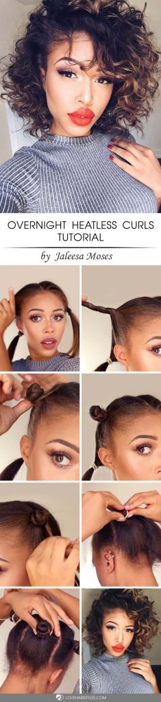 Not Only Hairstylists Know How To Curl Short Hair | LoveHairStyles.com