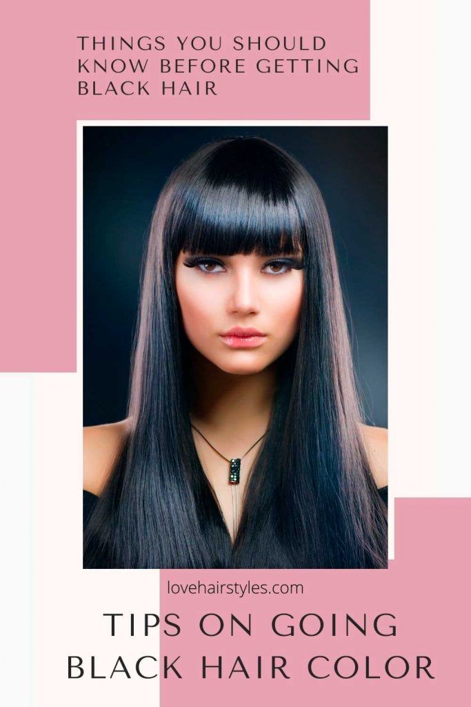 Black Hair Color For Women Who Want To Be Attractive