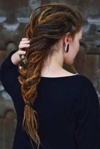 Long Braided Dreads #dreadlocks #dreadlockshairstyles #hairstyles #braids