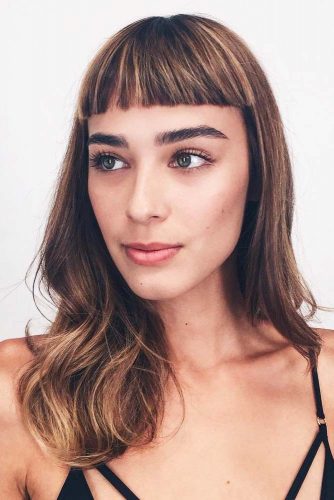 Long Hair With Short Bangs picture1