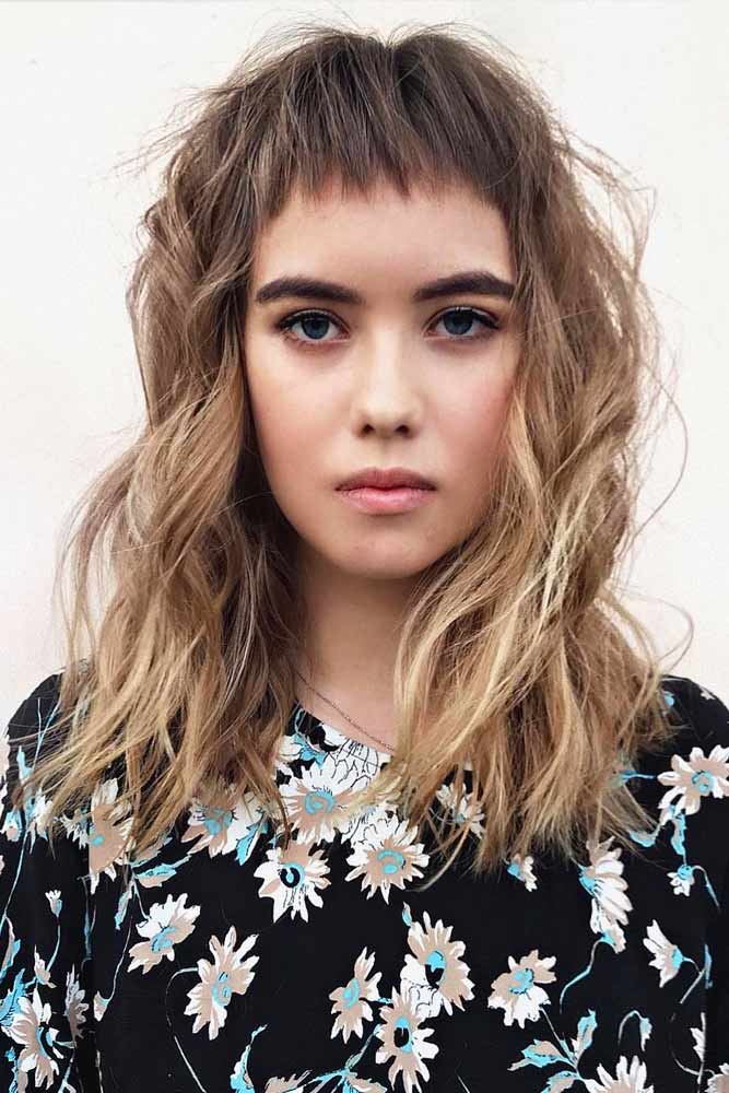 Long Hairstyle Baby Bangs For Every Hair Length #babybangs #hairstyles #haircuts #longhair