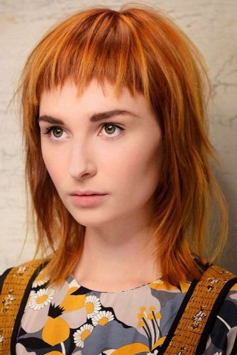 Medium Hair With Short Bangs picture2
