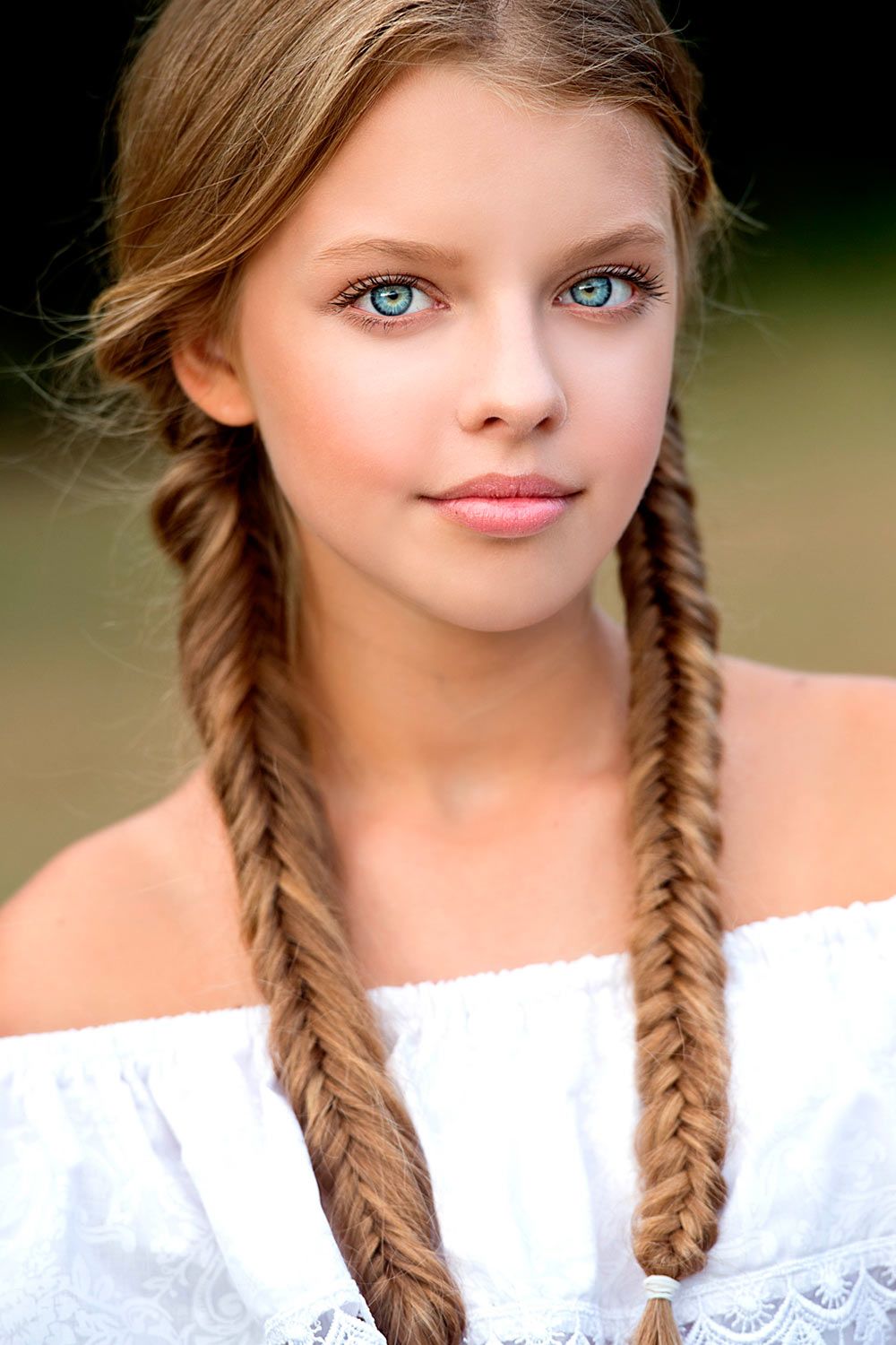 Extra Long Fishtail Double Braids