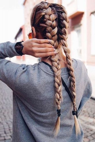 Two Braids Are A Stylish Comeback Of Your Childhood | LoveHairStyles